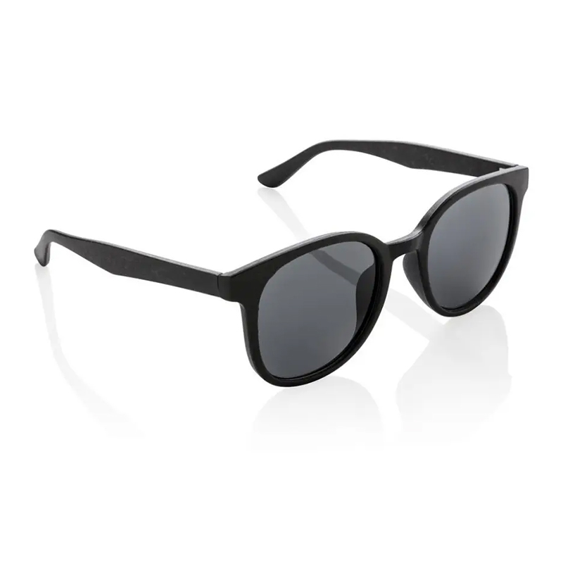 Lunettes soleil paille blé - image 4